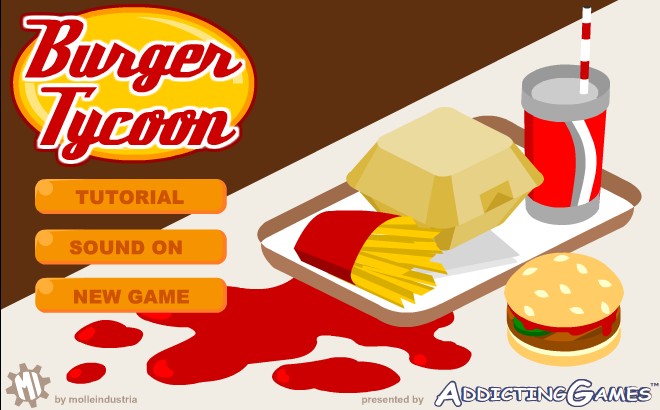 addicting games burger tycoon